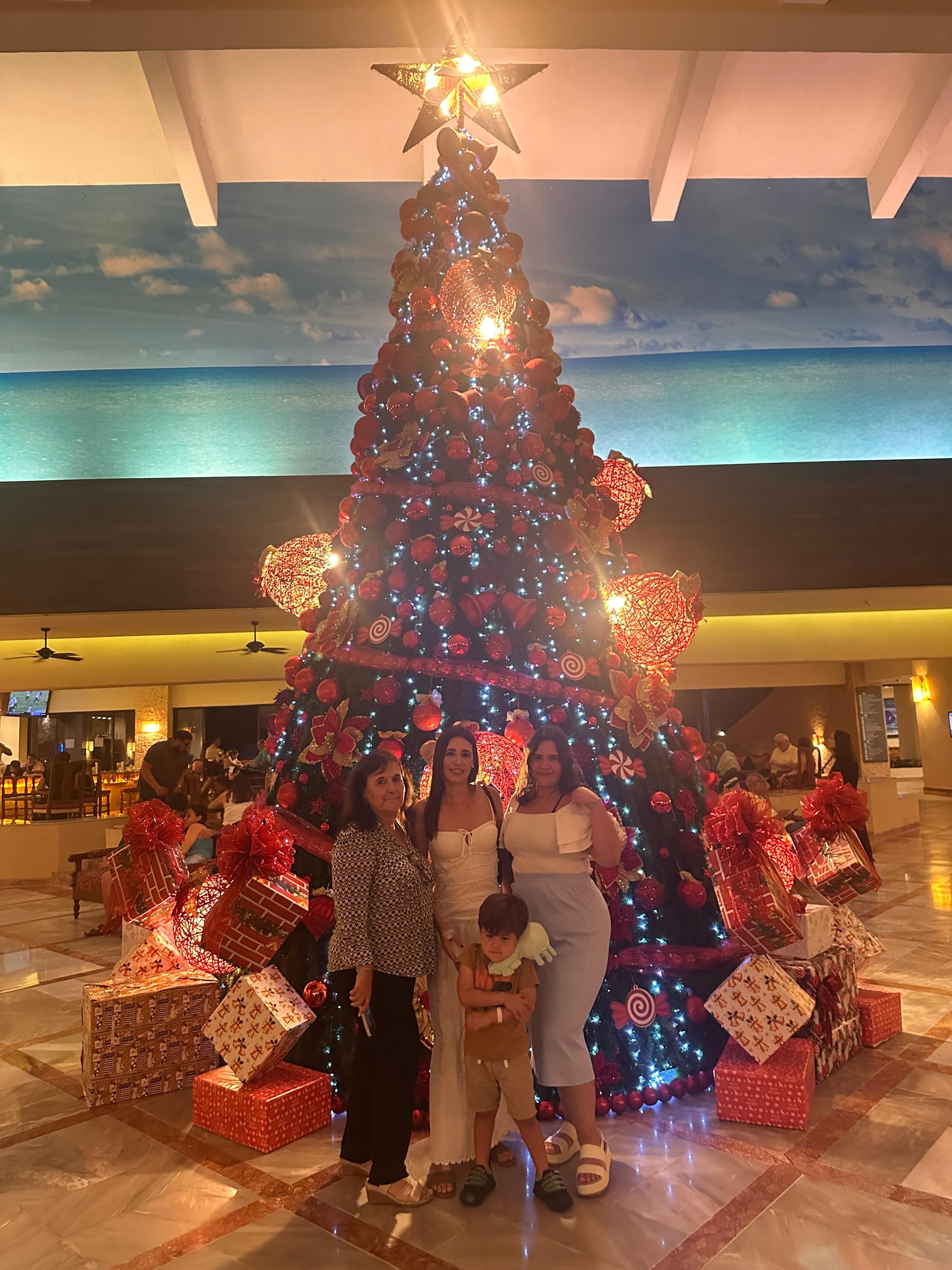 Celebrando Año Nuevo. 