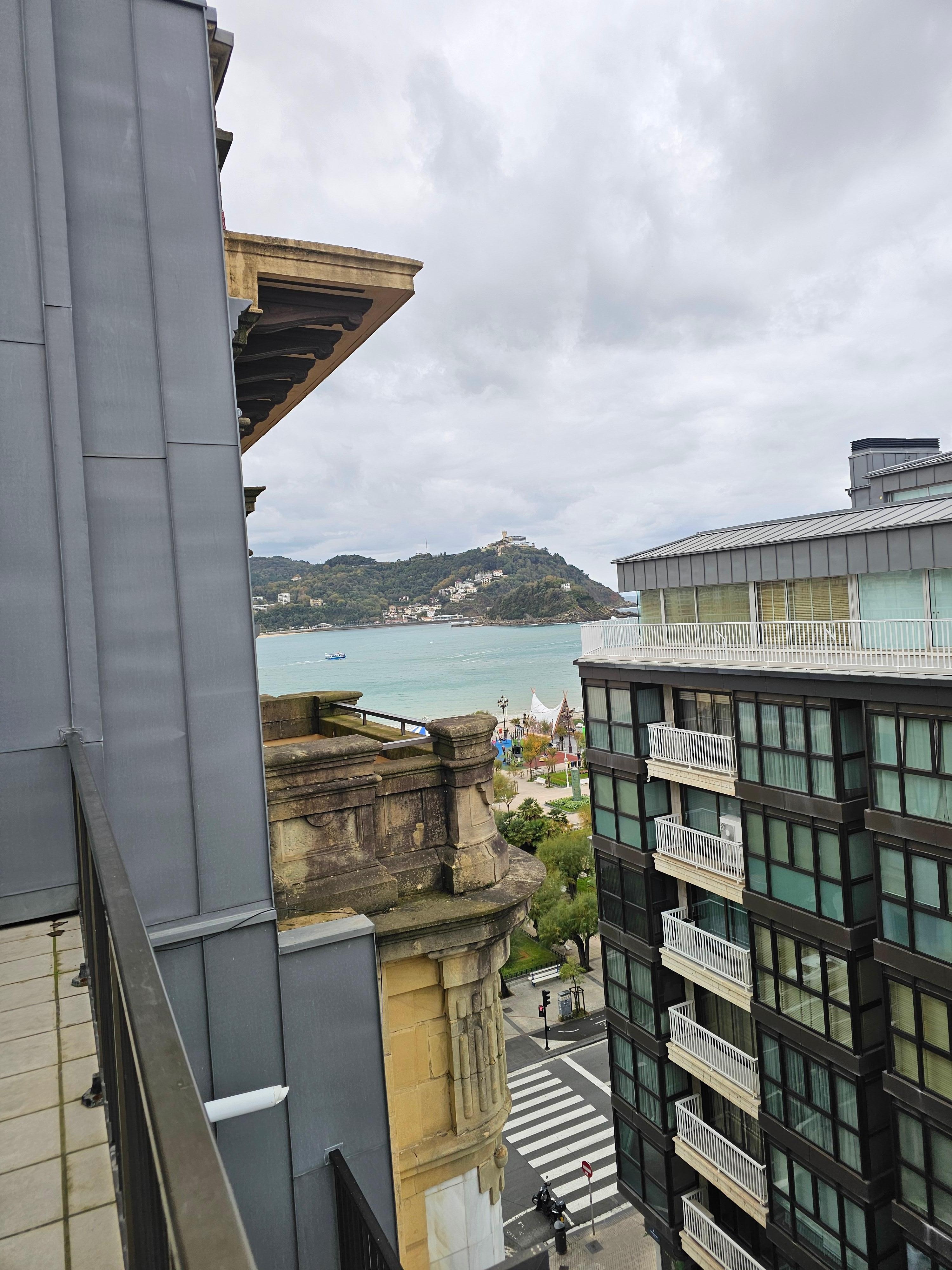 View from the balcony 