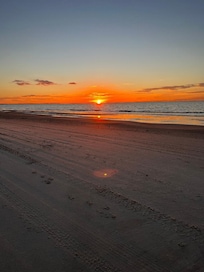 Sunrise on the beach