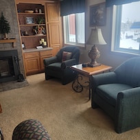 Comfortable chairs while spending time with family.