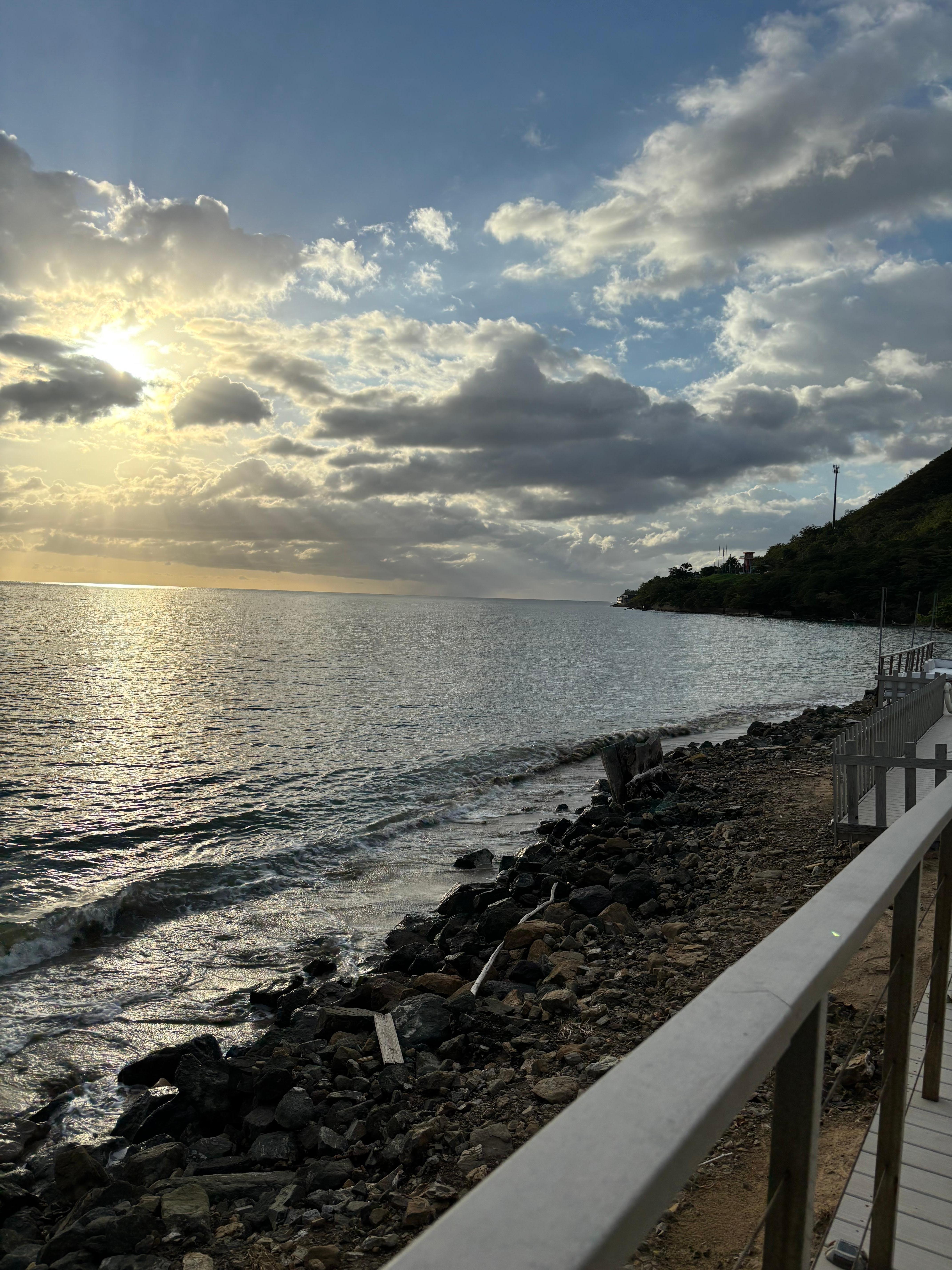 View from the pool deck
