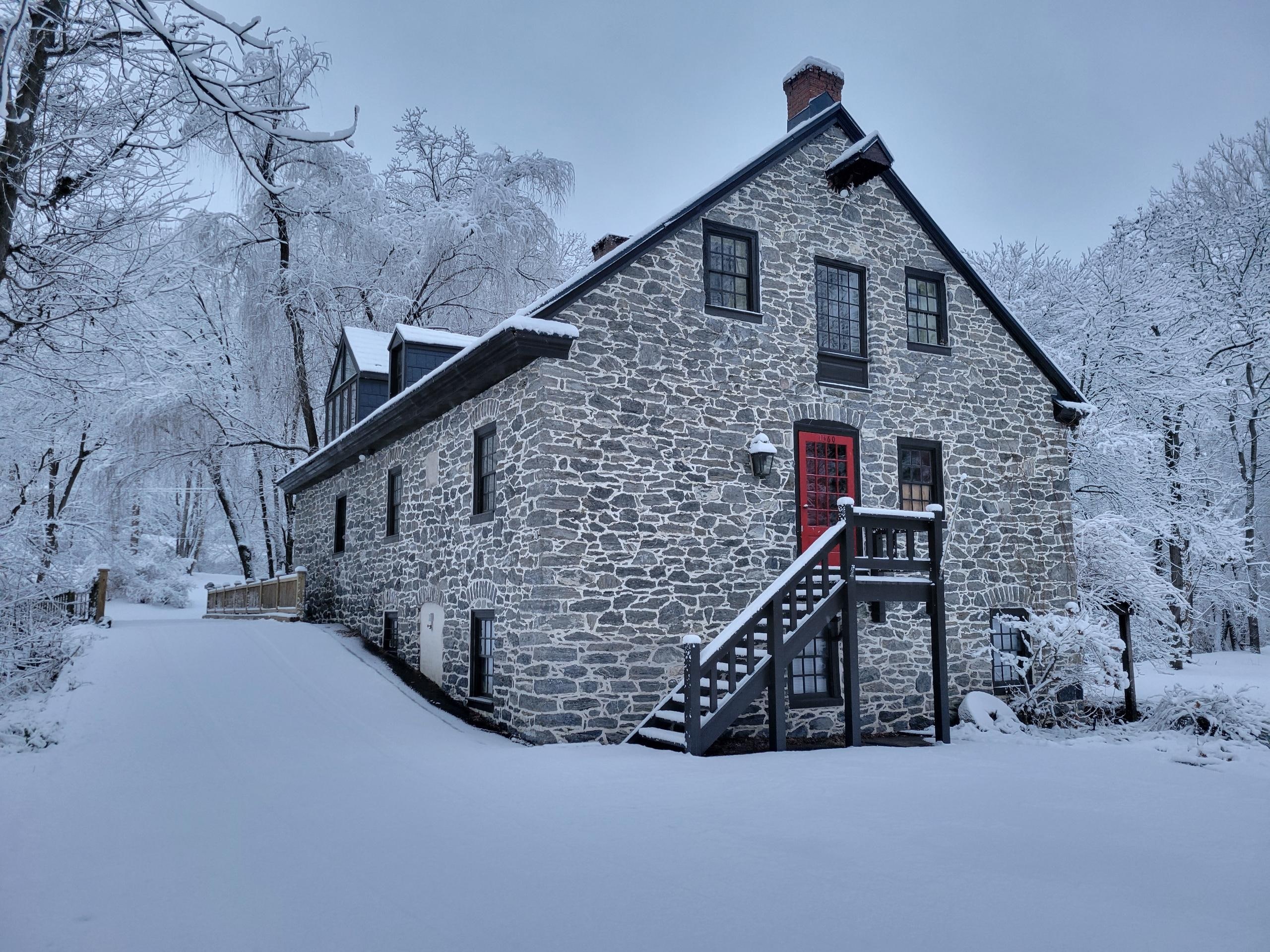 Morning we left 3" of snow