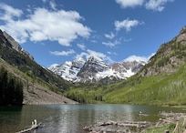Maroon Bells. Visiting this was the reason for our stay in Snowmass.