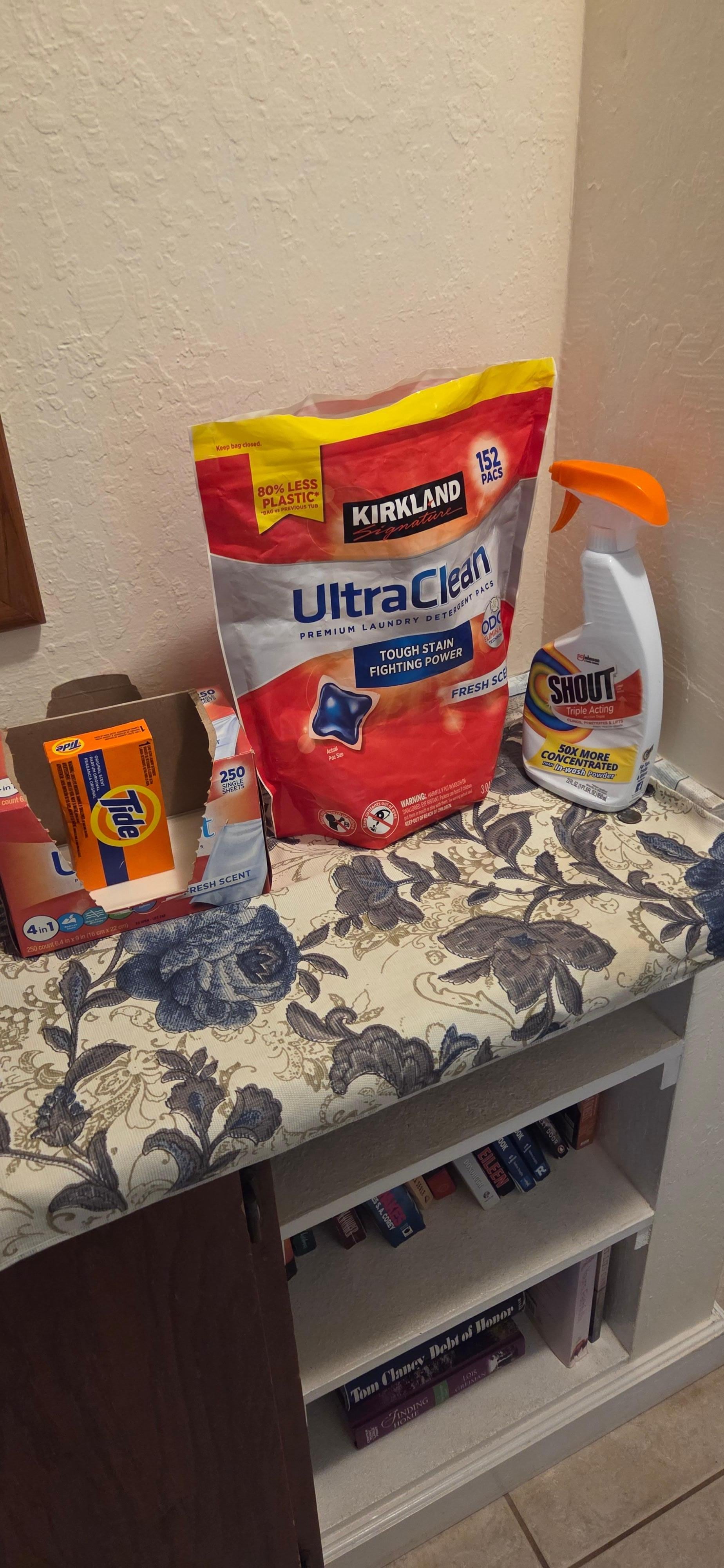 Laundry supplies 
