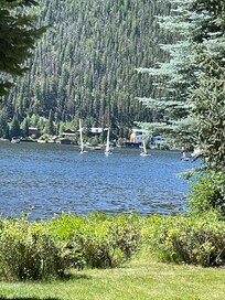 View from bay window
