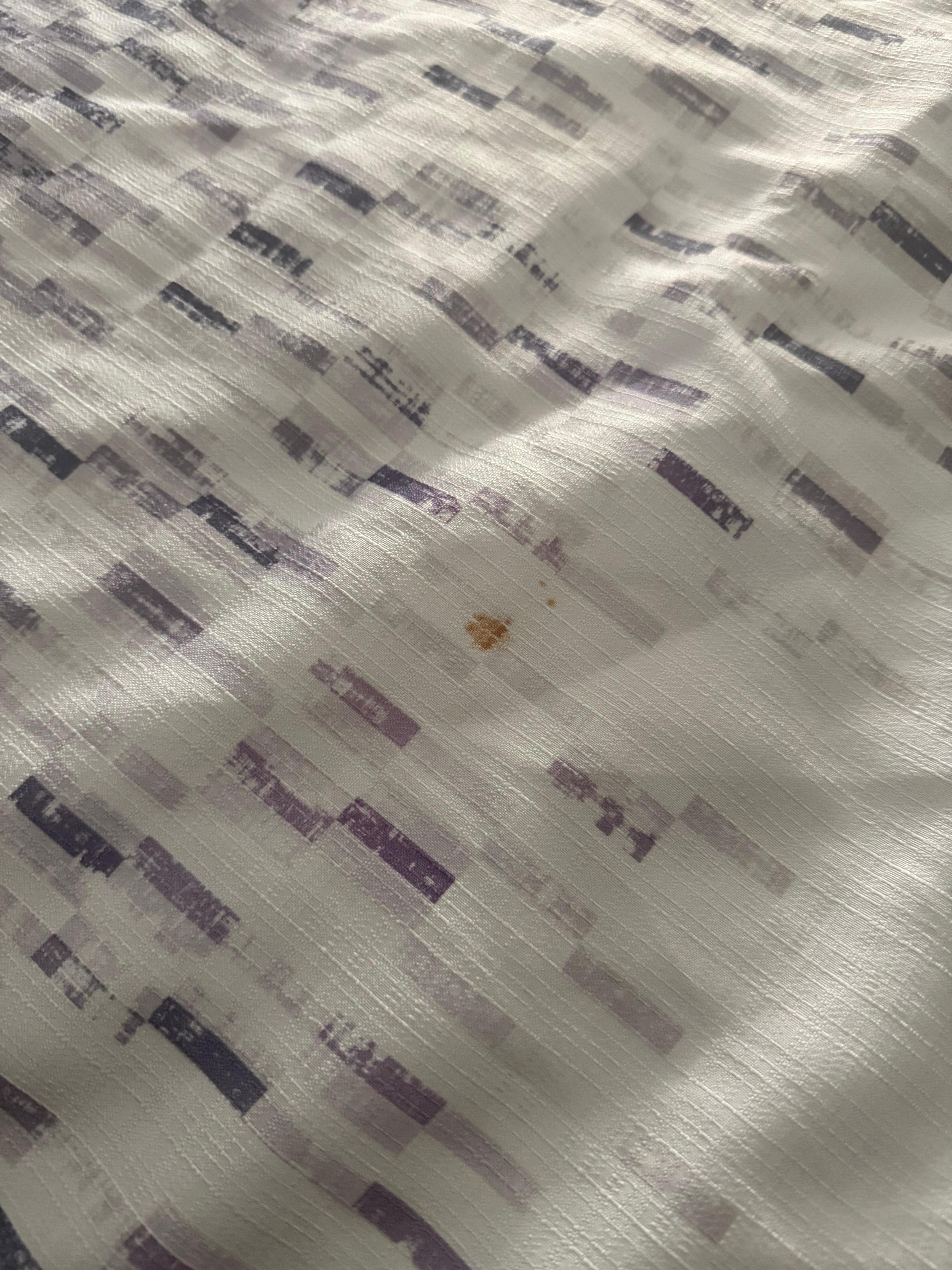 A stain on the bedding and it was hair in the shower that WAS NOT ours