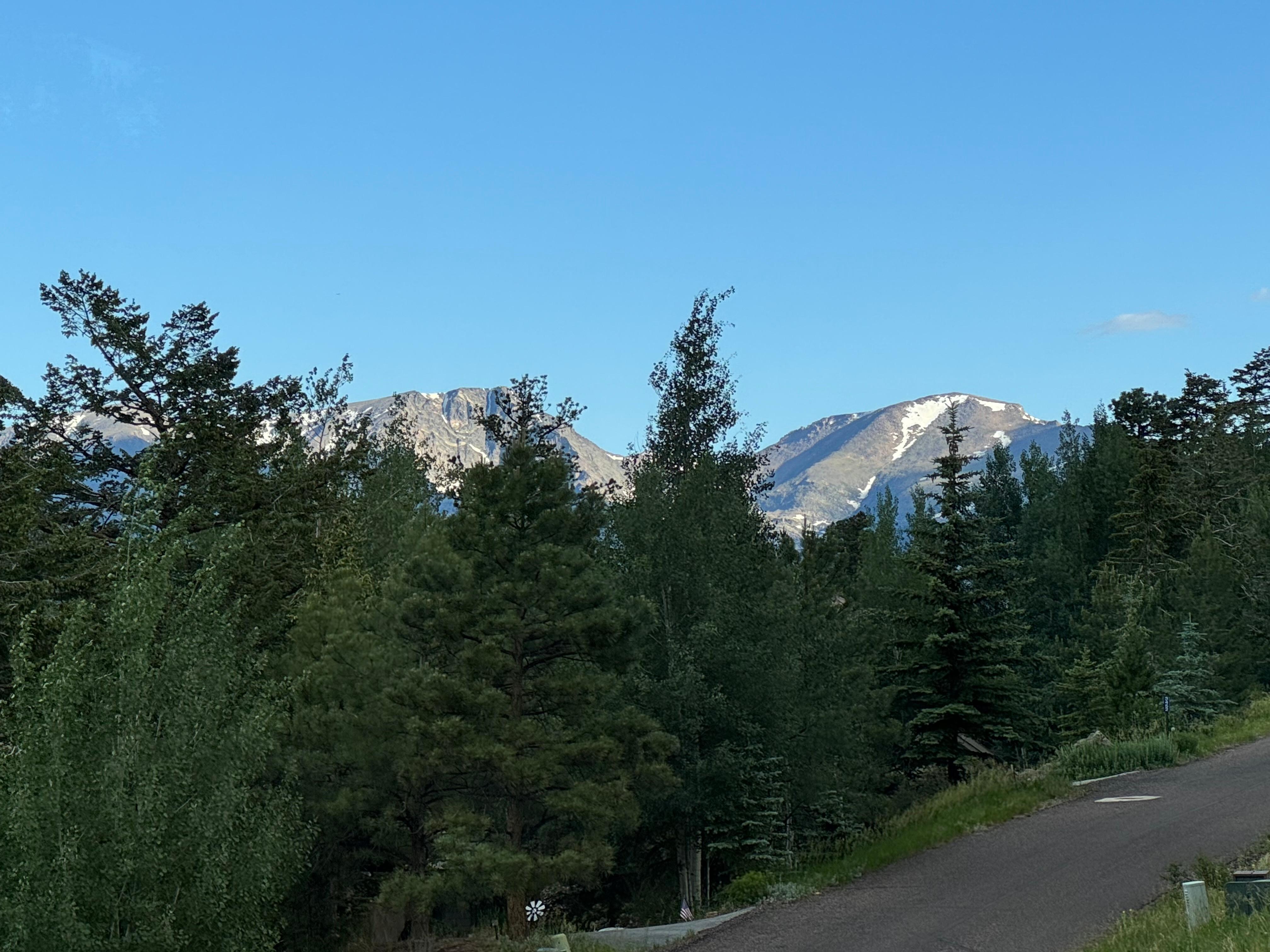 View from the balcony.