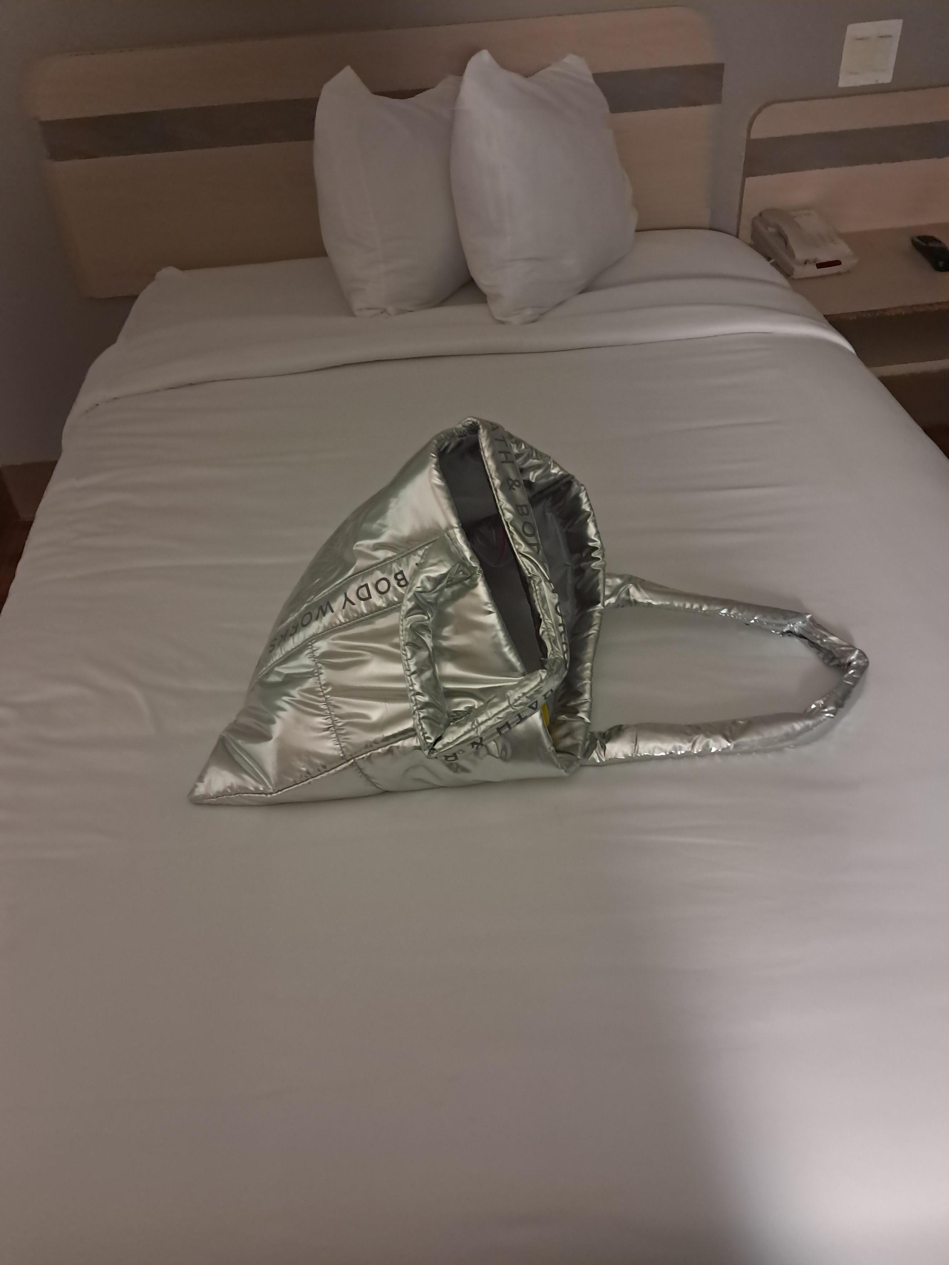 Not a queen sized bed. This was a full. 