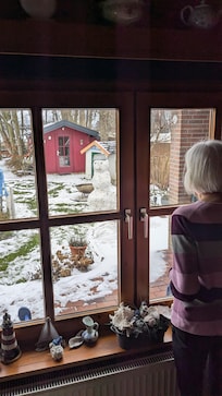 Im Winter, muckelig, warm und sehr gemütlich. Die Sauna ist das e-tüpfelchen.