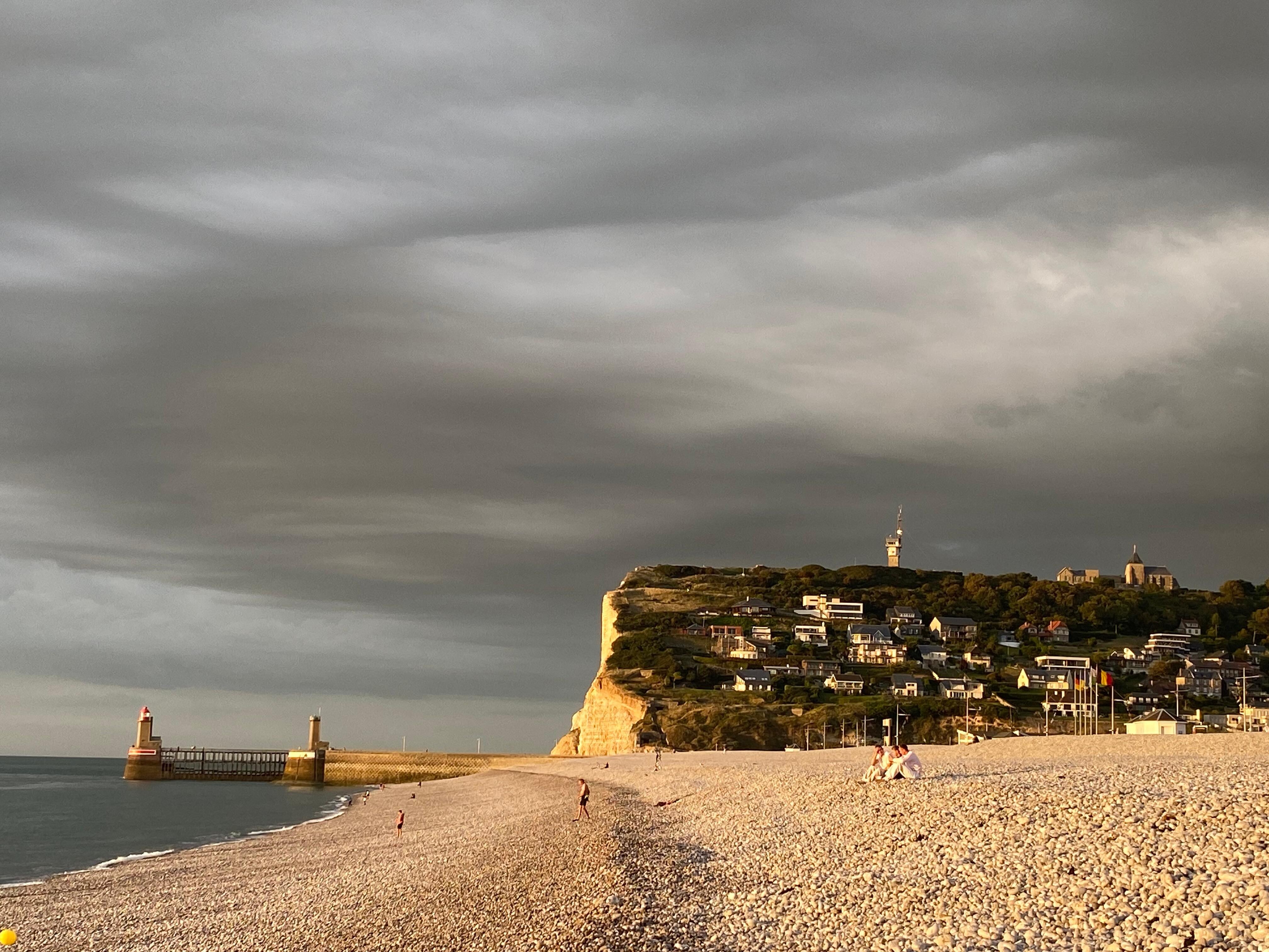 Beach looking toward harbour