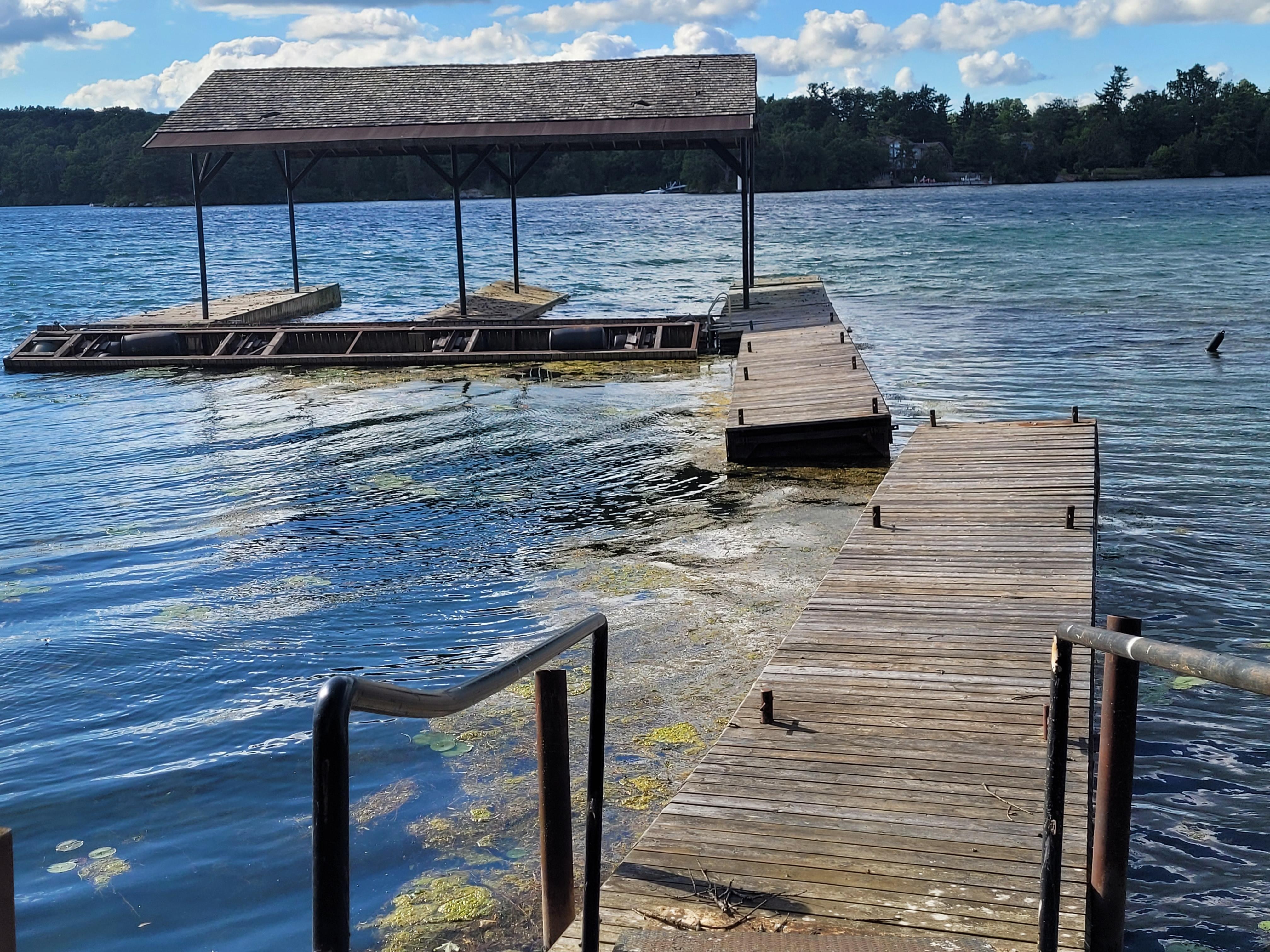 Dock does not line up - far center dock off kilter