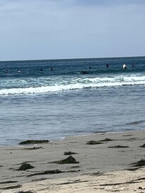 At the beach