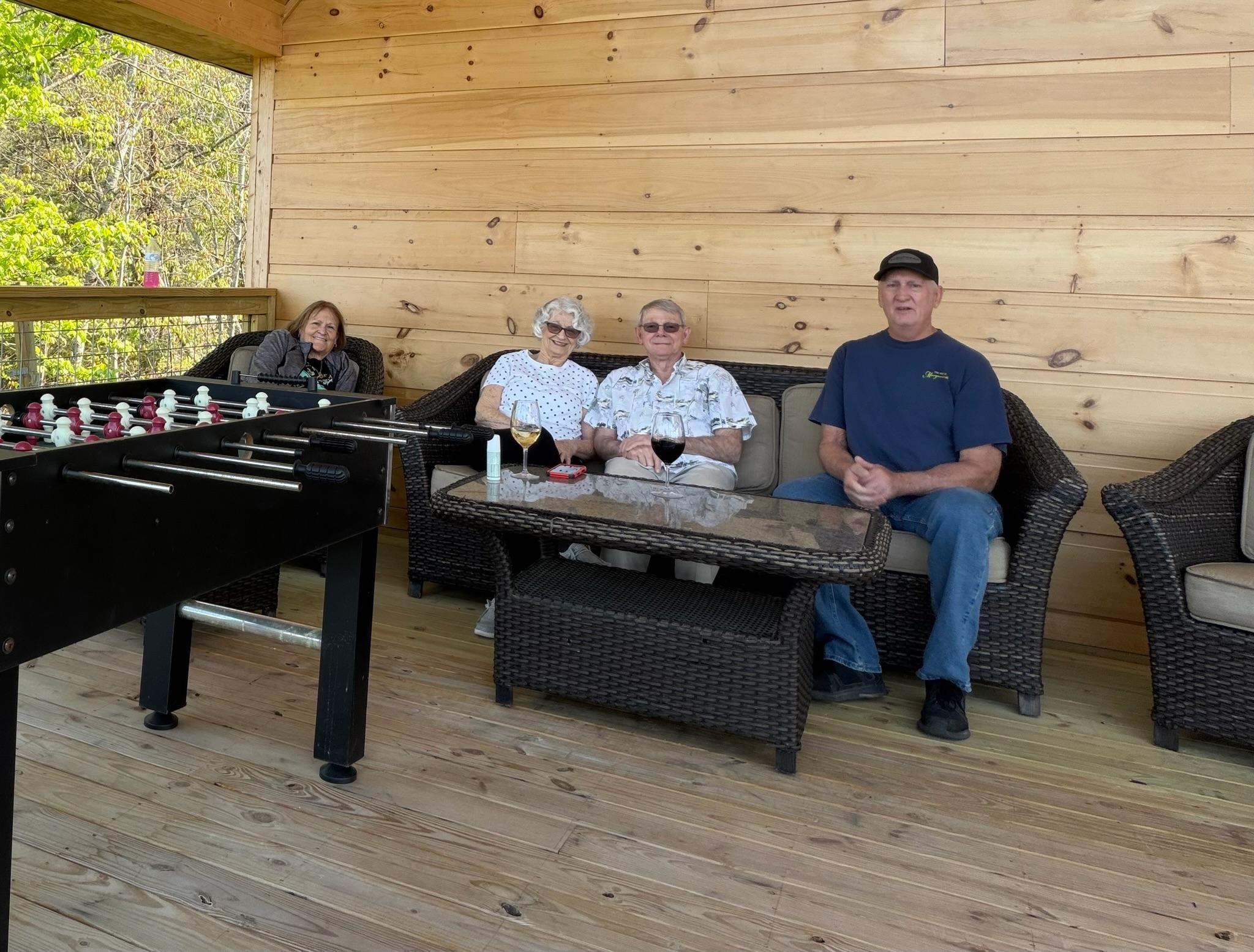 Love the back porch 😊