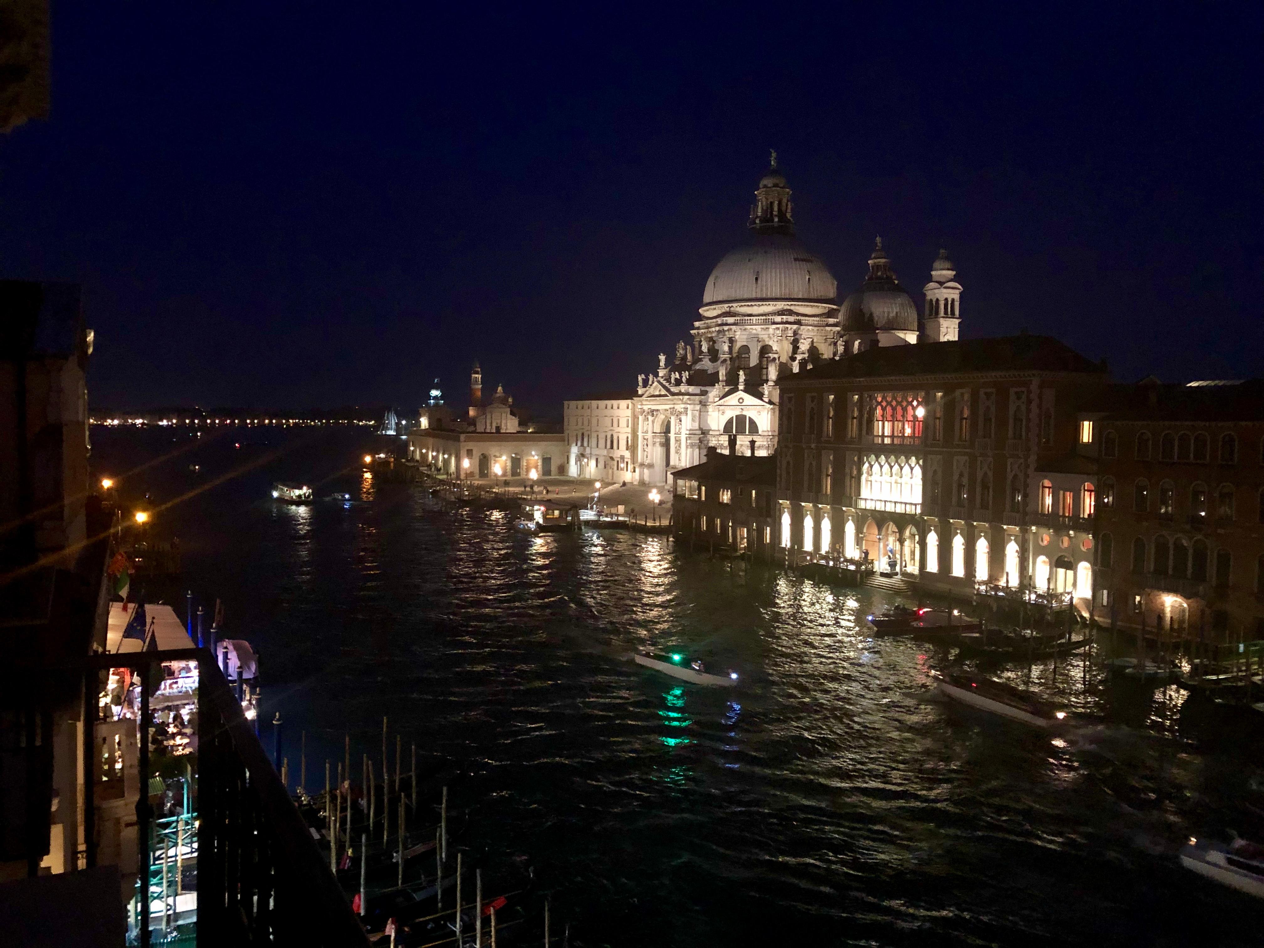 Grand Canal at night