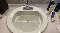 Water did not drain