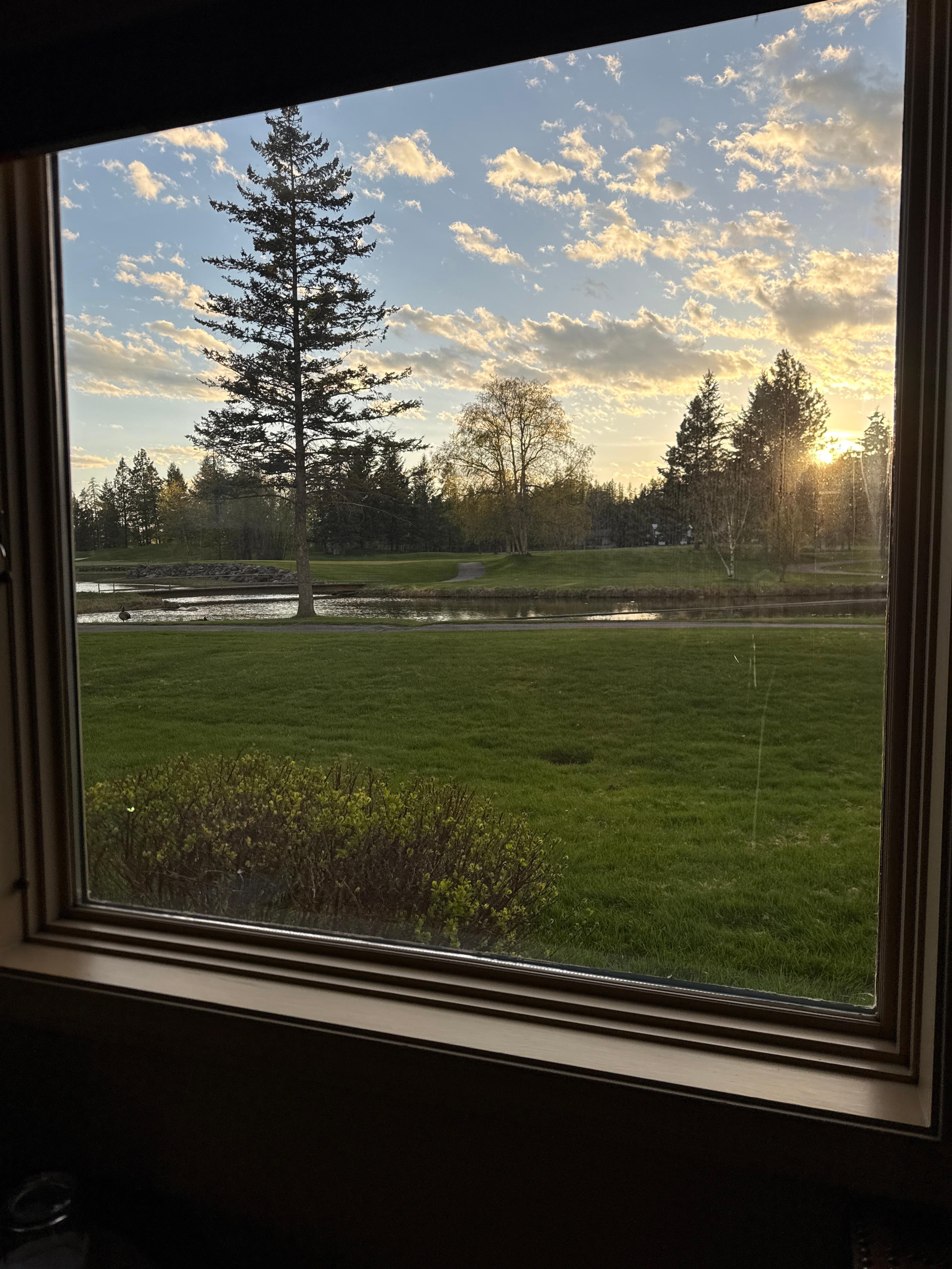 The view from our room!