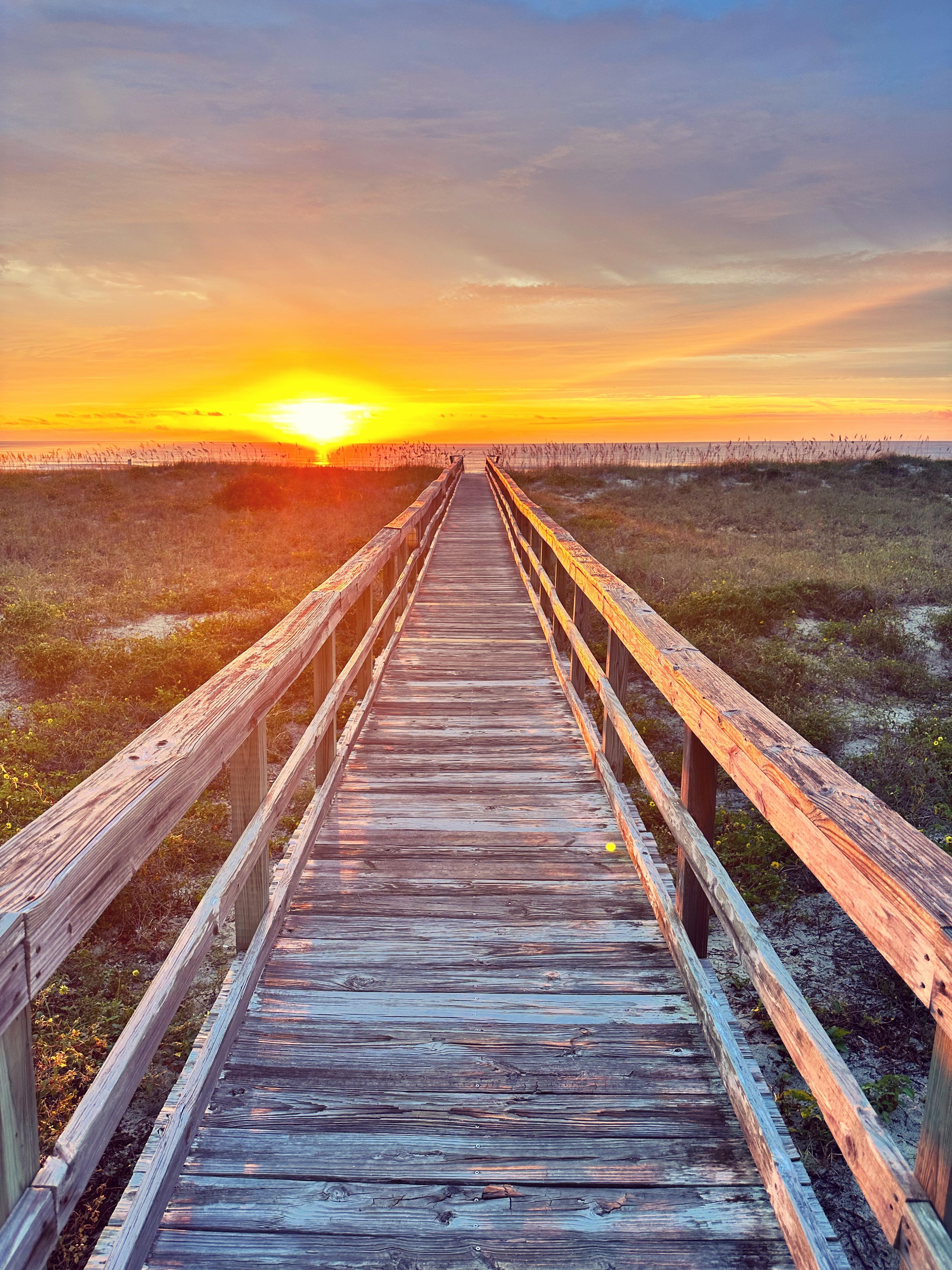 Walkway to the beach
