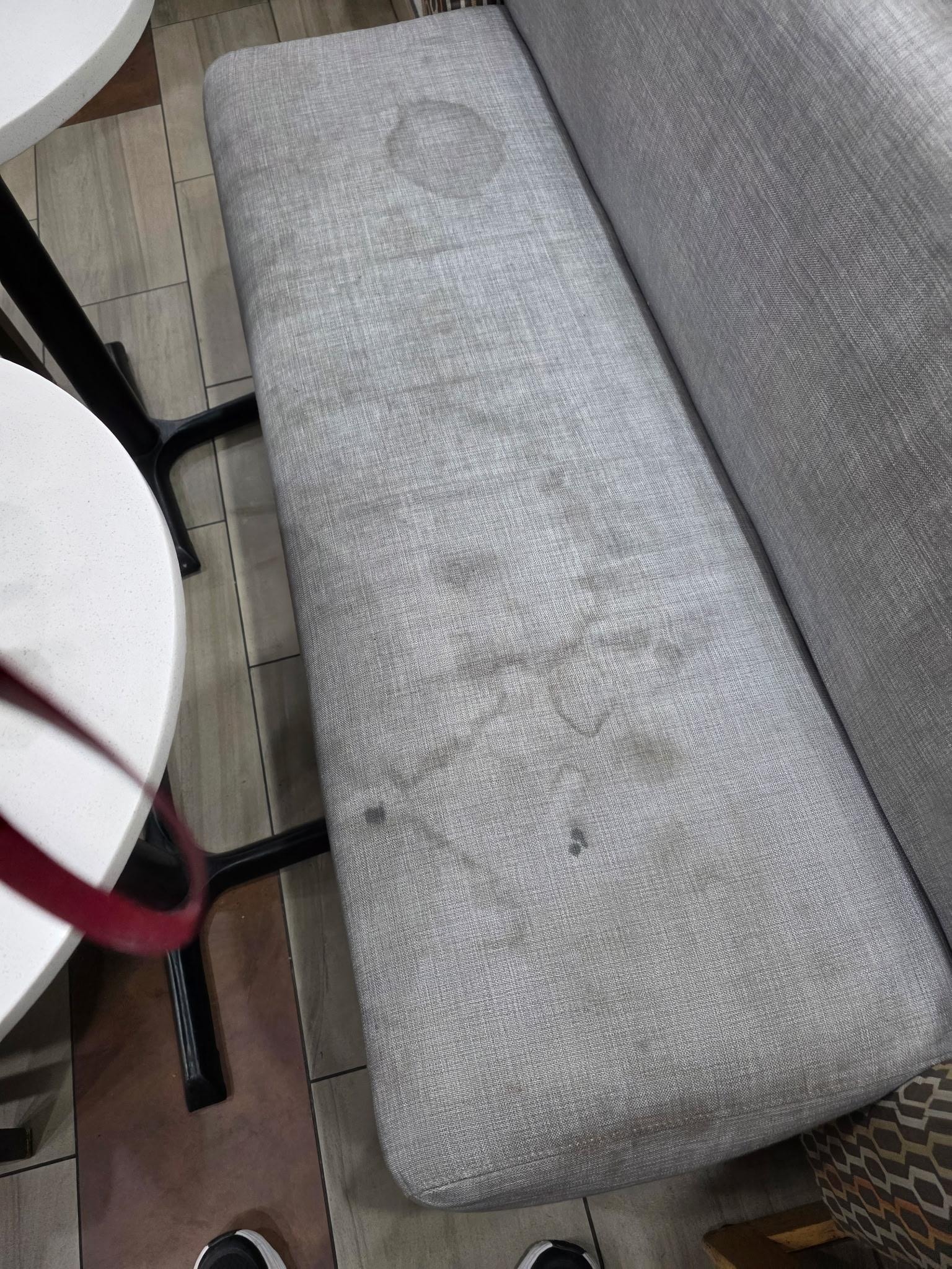 Photo of the seats in the dining area