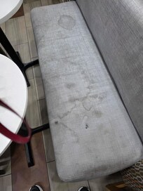 Photo of the seats in the dining area