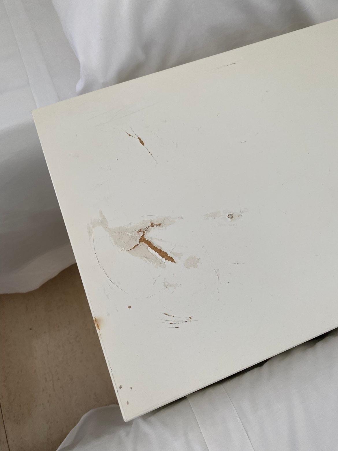 Scuffed furniture 