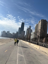 close proximity to riverfront trail