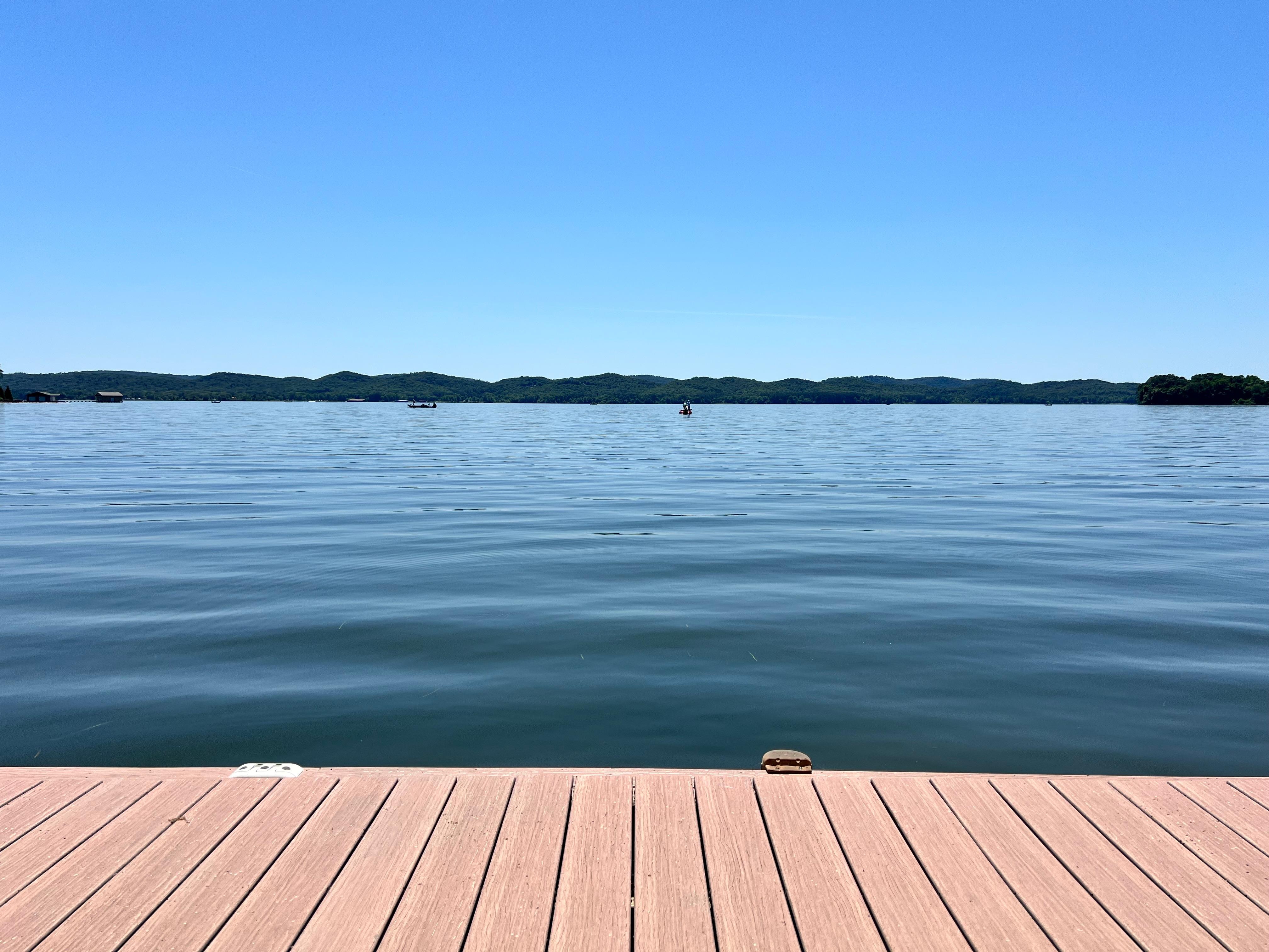 Back of the boat house view.  