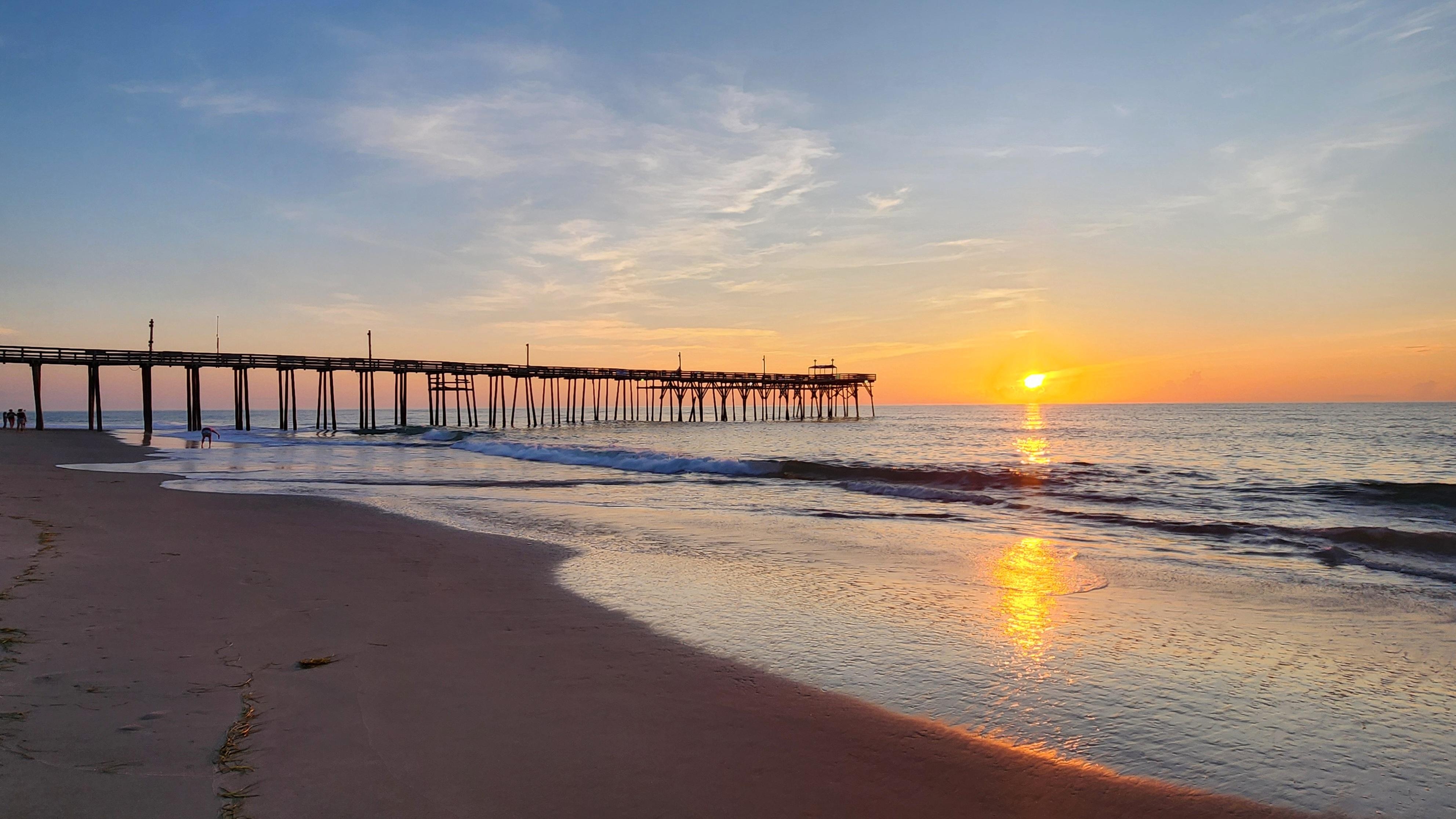 Sunrise at Rodanthe Pier