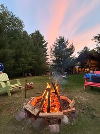 Sunsets were also colorful.