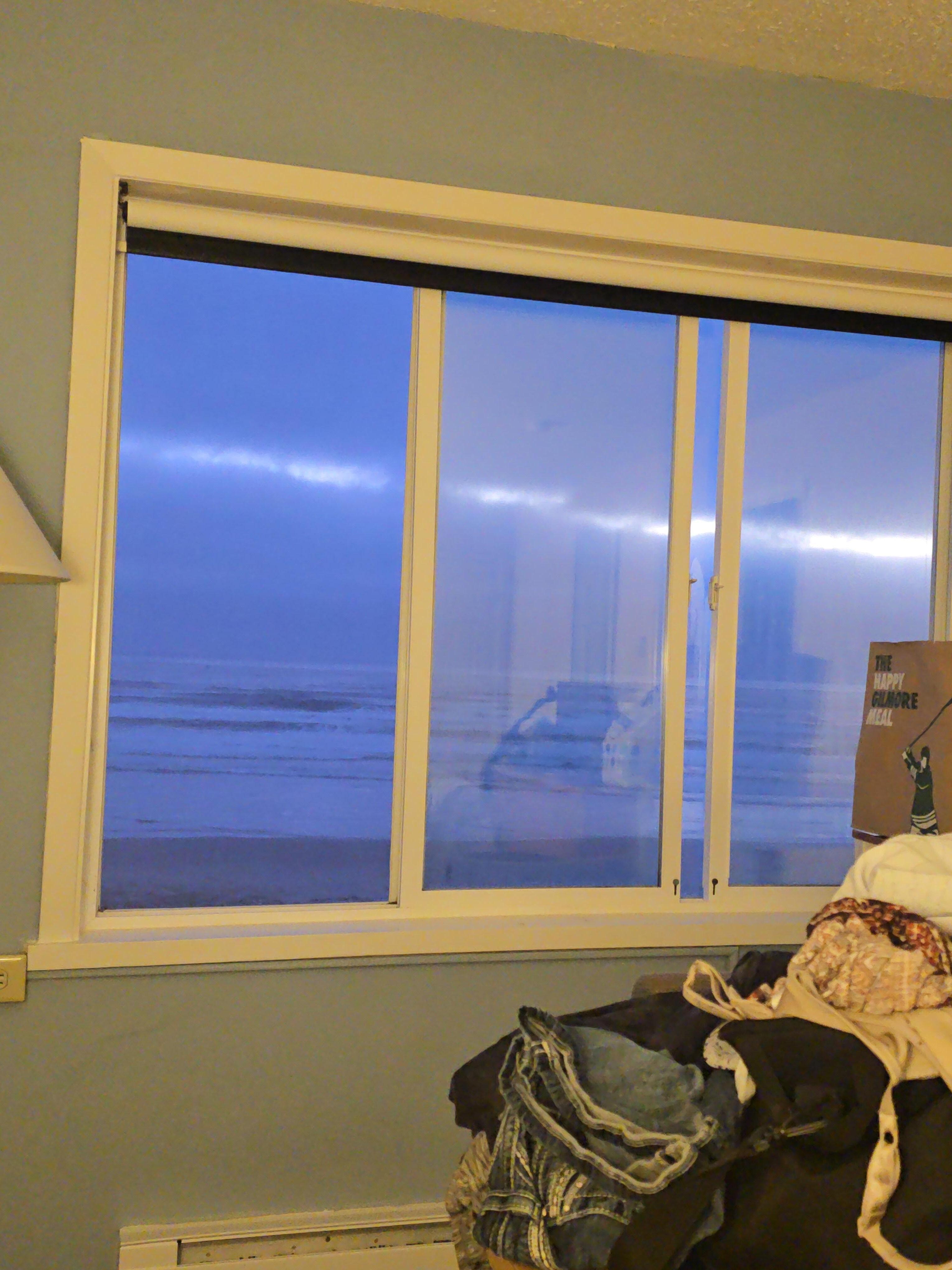 Kitchen window view