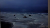 Night view from the balcony