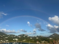 View off the deck 🌈