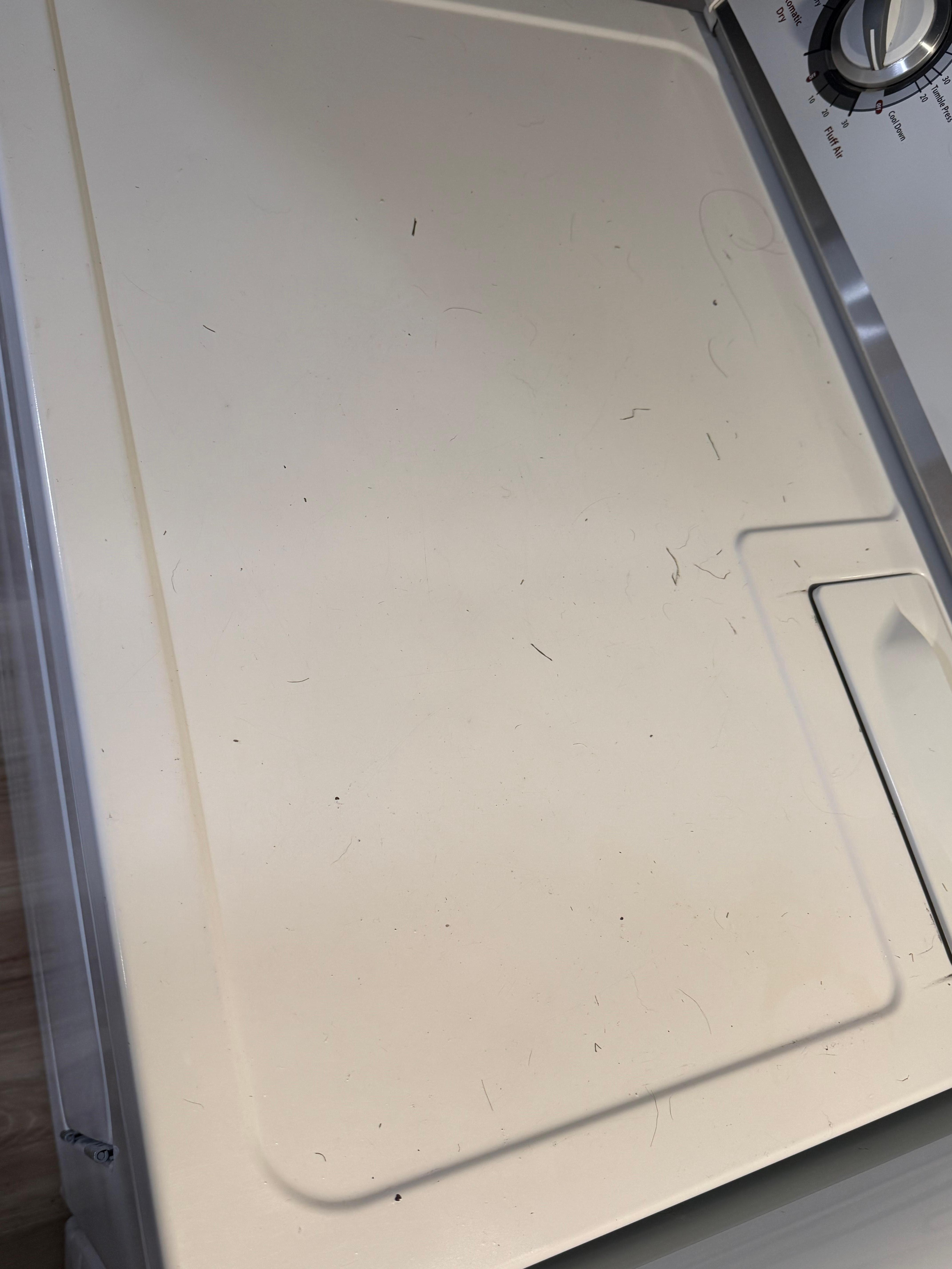 Likely dirt from the basement steps