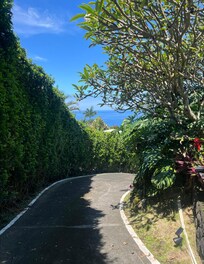 Top of driveway