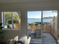 Bright sunny view from inside
