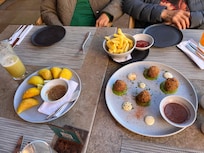 Delicious food with beautiful presentation