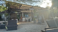 Main restaurant and bar on the beach
