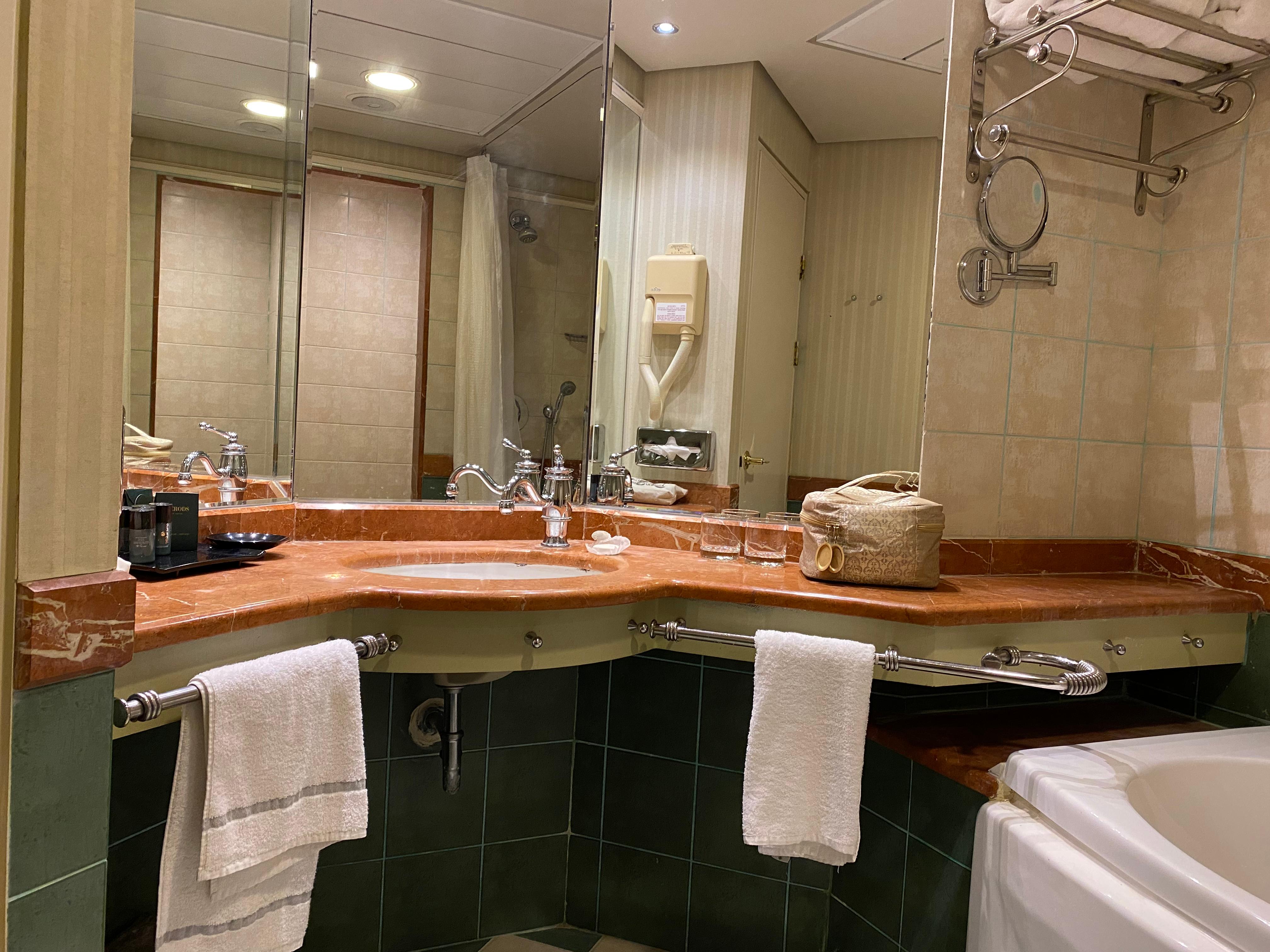 The bathroom