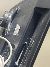 Dust seems to be a theme for this hotel