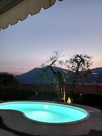 Pool in Backyard