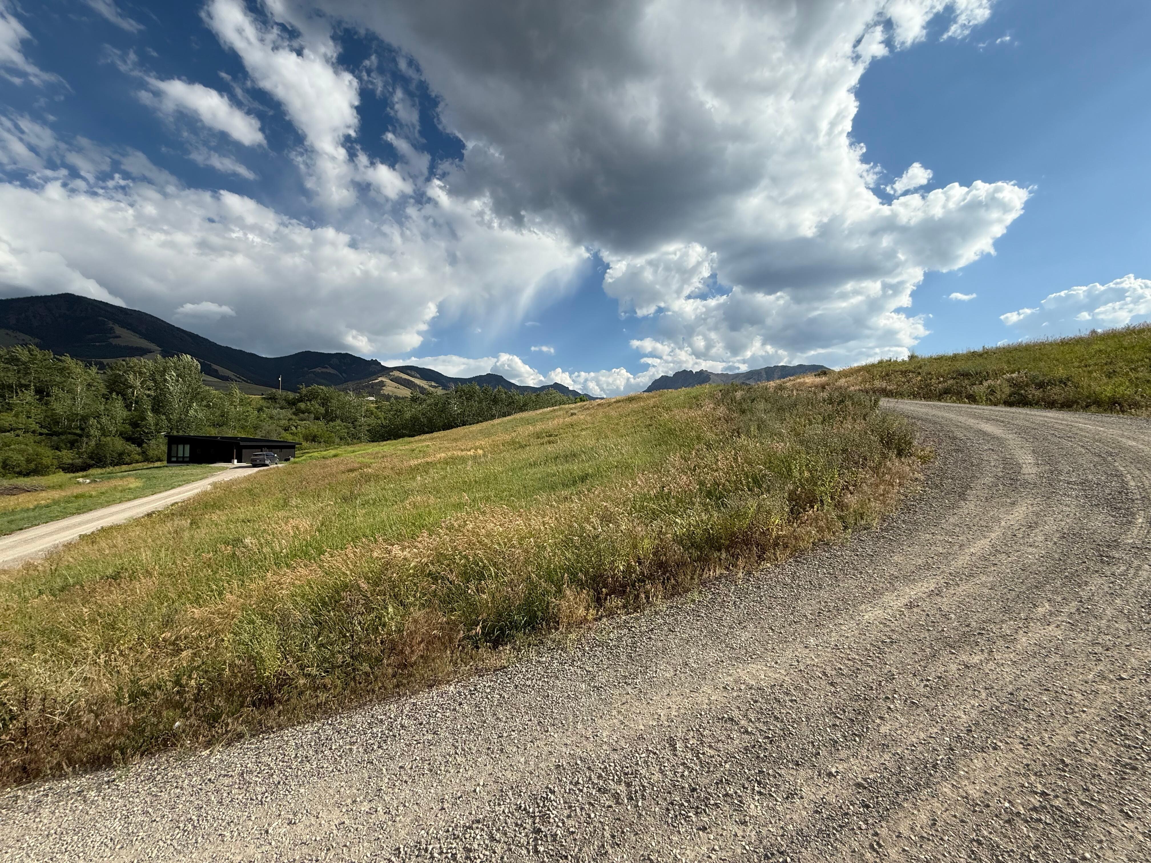 Perfect country lane/view from the top of the drive