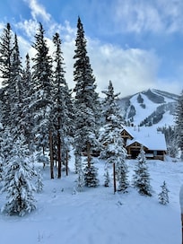 View from the hot tub