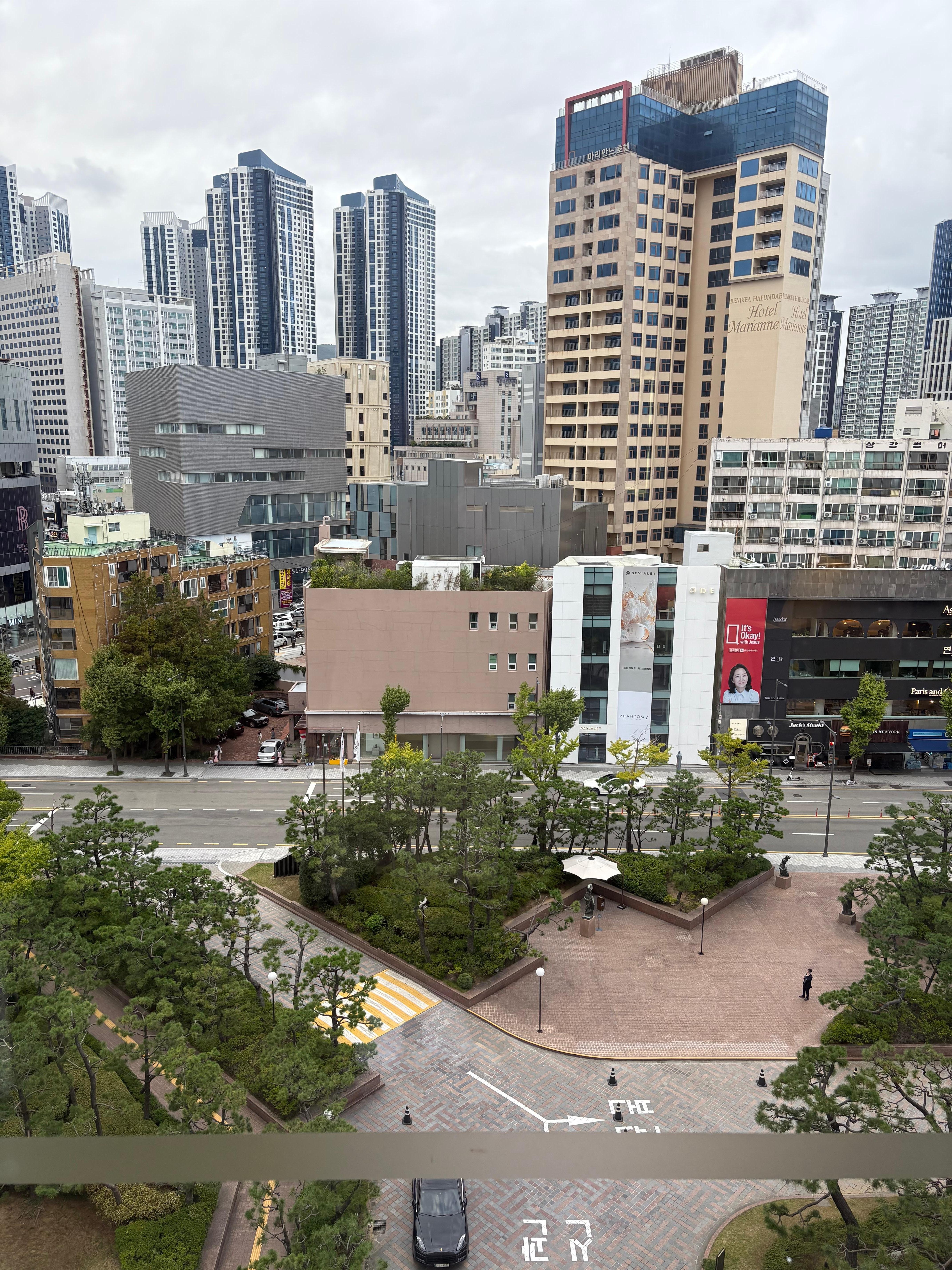 部屋からの眺め
シティビュー