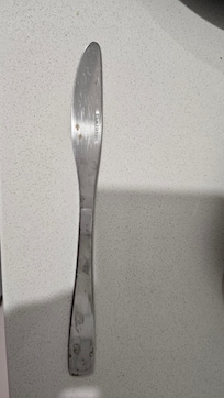 Cutlery needed to be cleaned before use