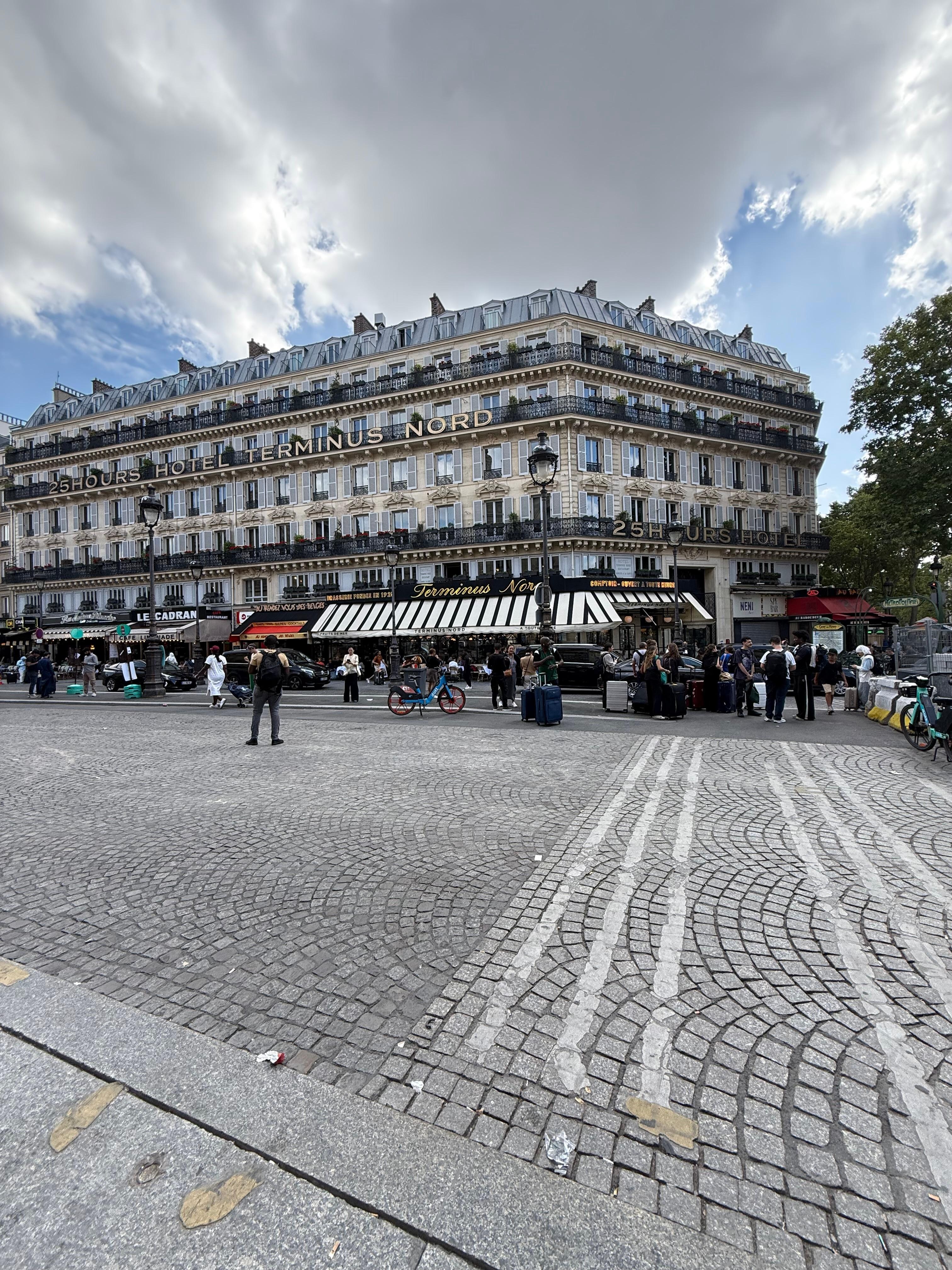 Very close to Gare du Nord