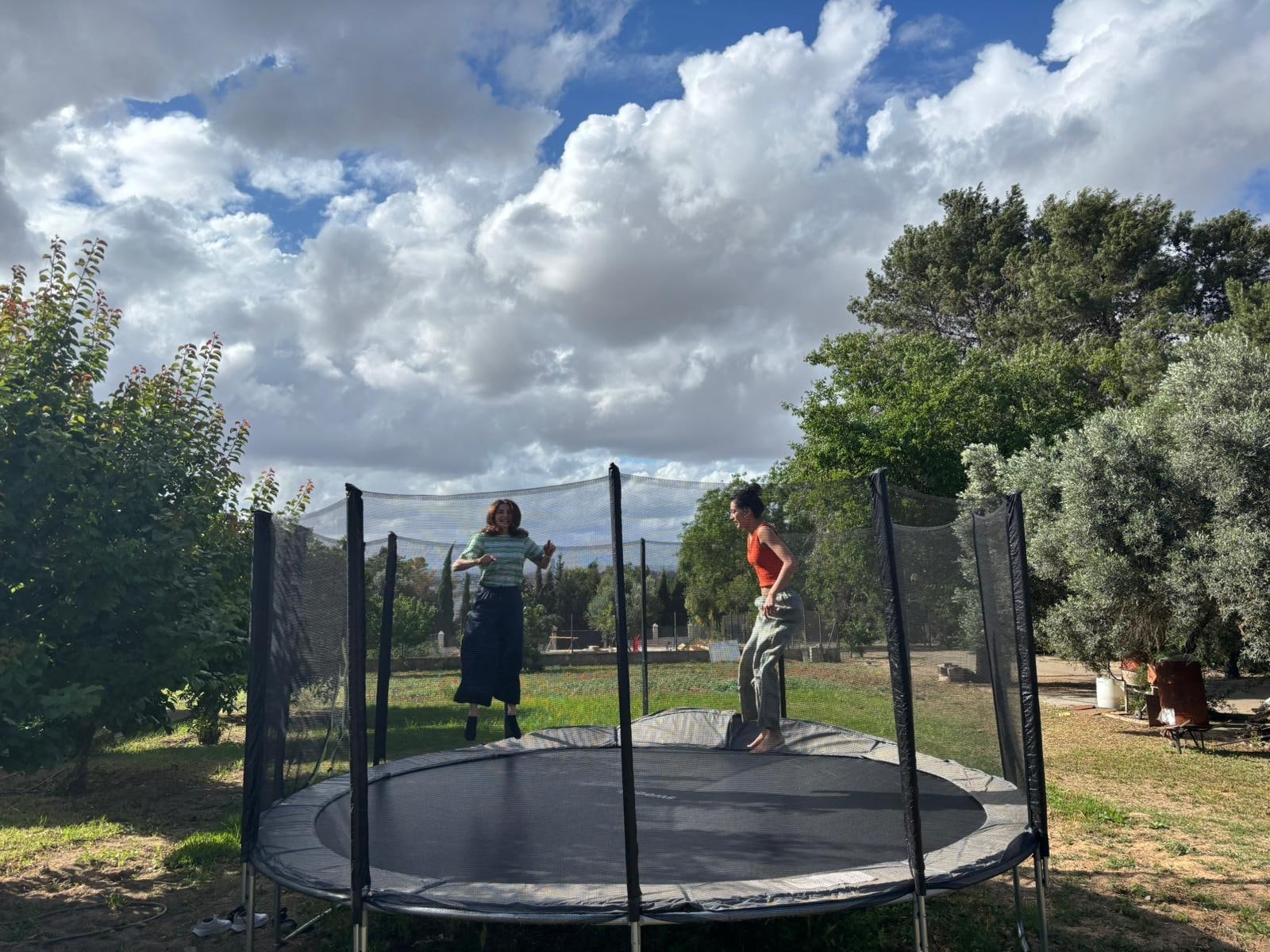 We loved the trampoline 