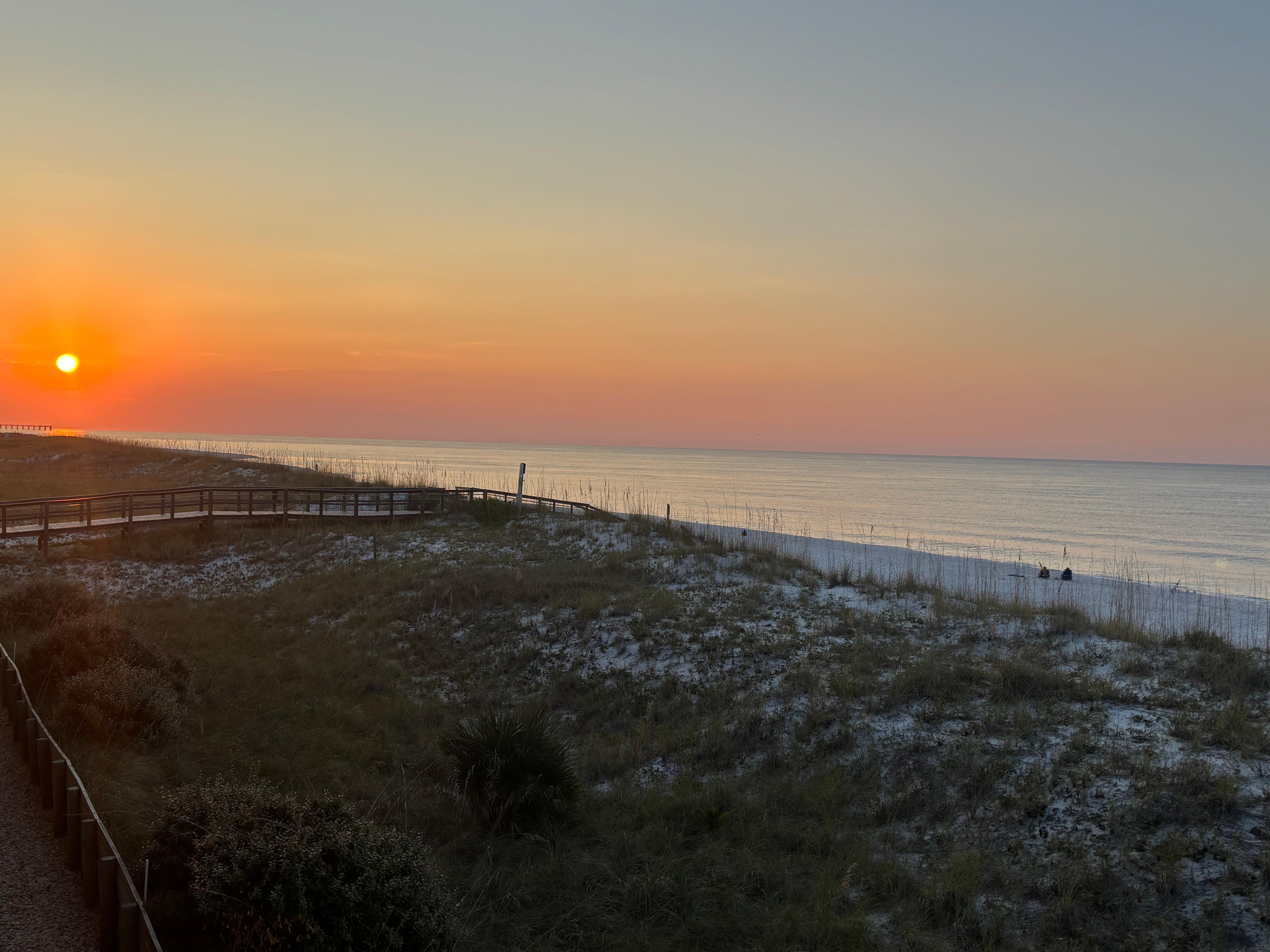 From balcony in property