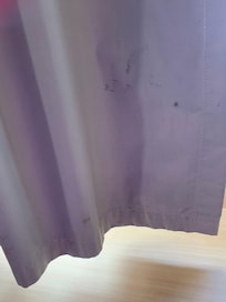 Dirty curtains