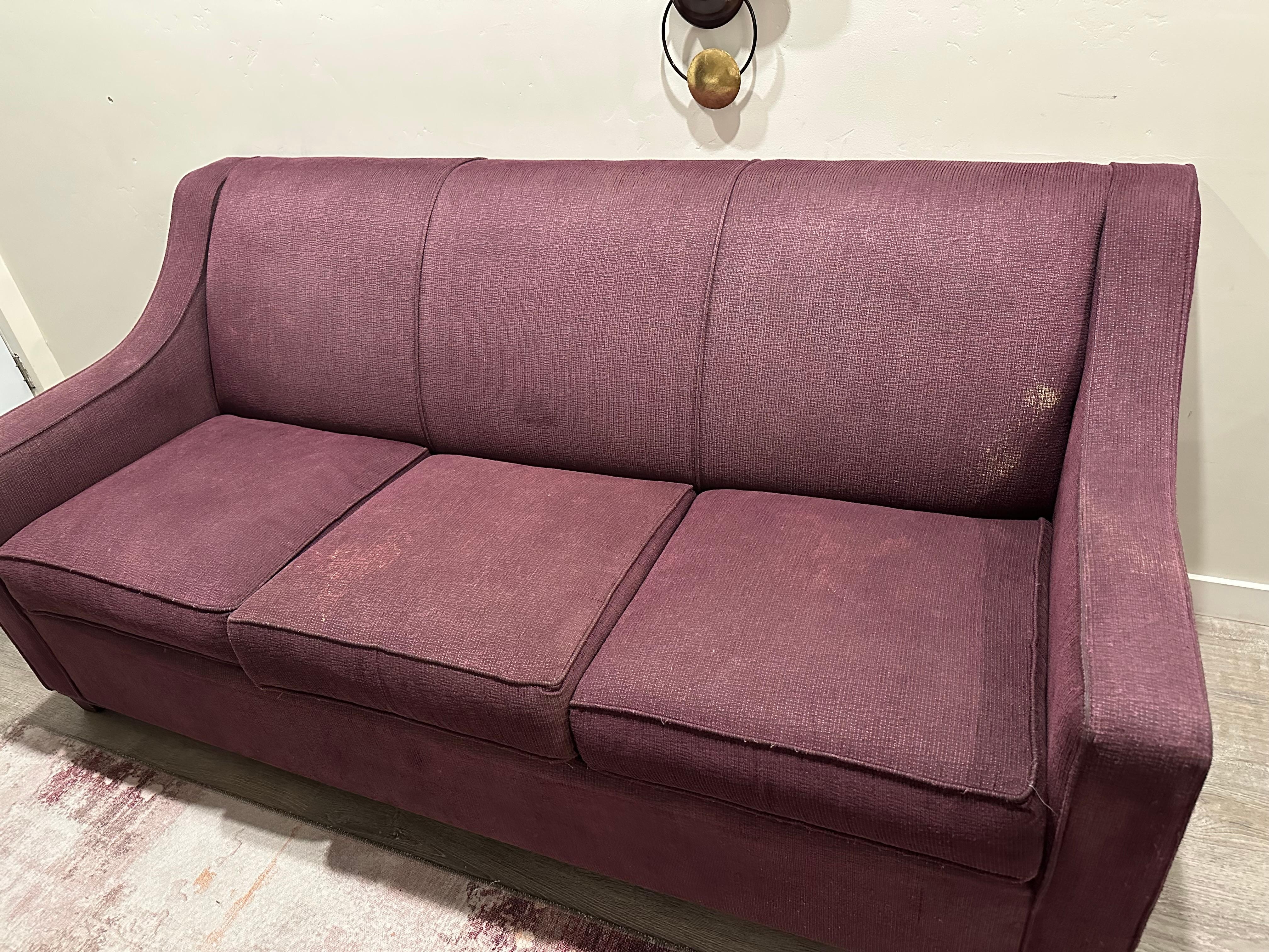 One of the two couches. Hard to see the stains in the photo. 