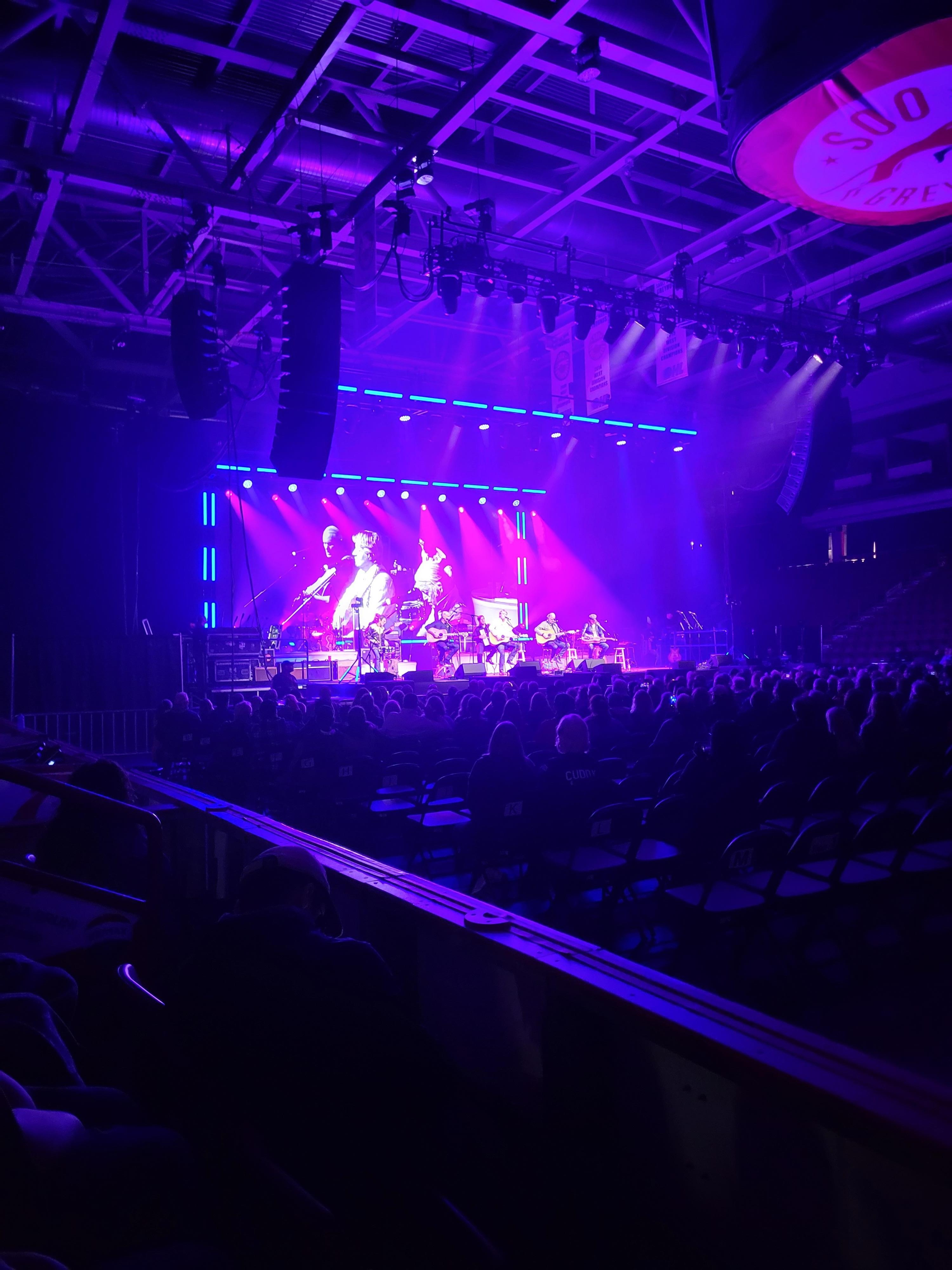 Blue Rodeo concert next door