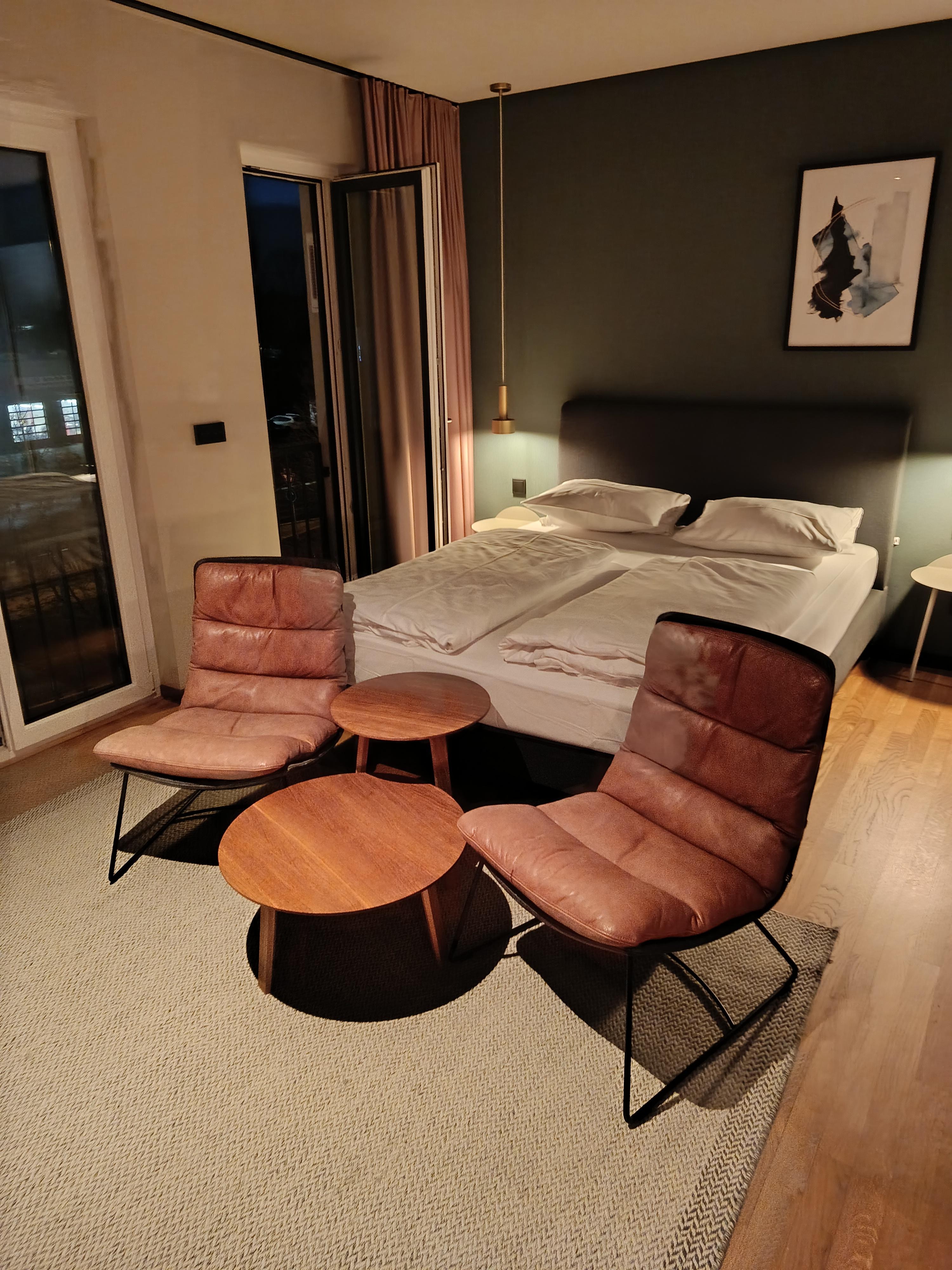 War sehr gemütlich.